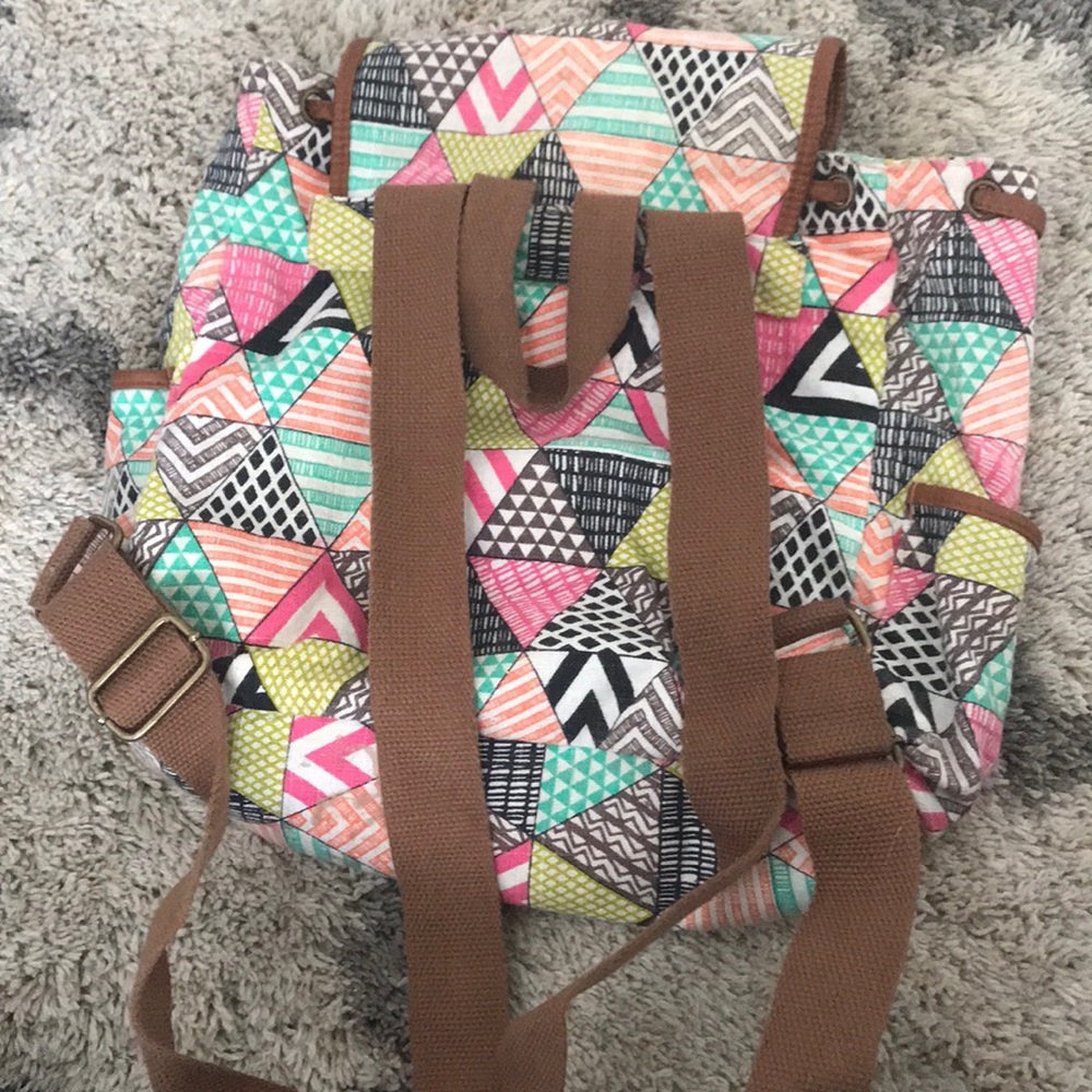 patterned mini backpack - Picture 5 of 5